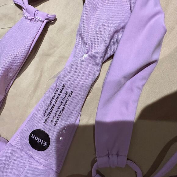 Eidonsurf Bikini Large bottoms and E top NWT Orchid Purple Micro Bikini P\ - Picture 16 of 16